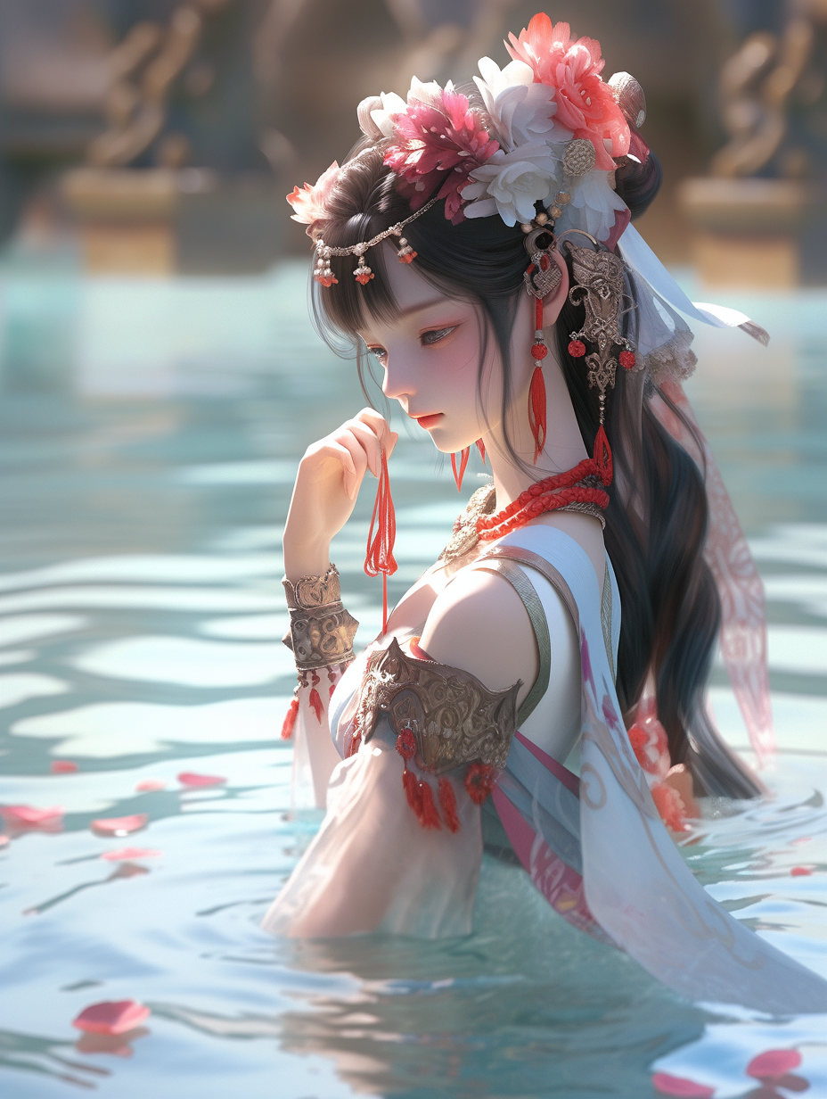 国风美人图片免费下载