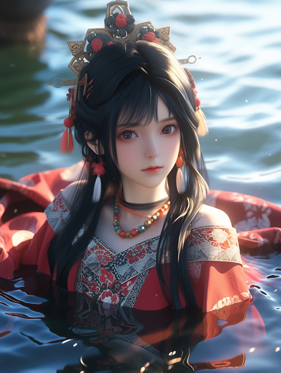 国风美人图片免费下载