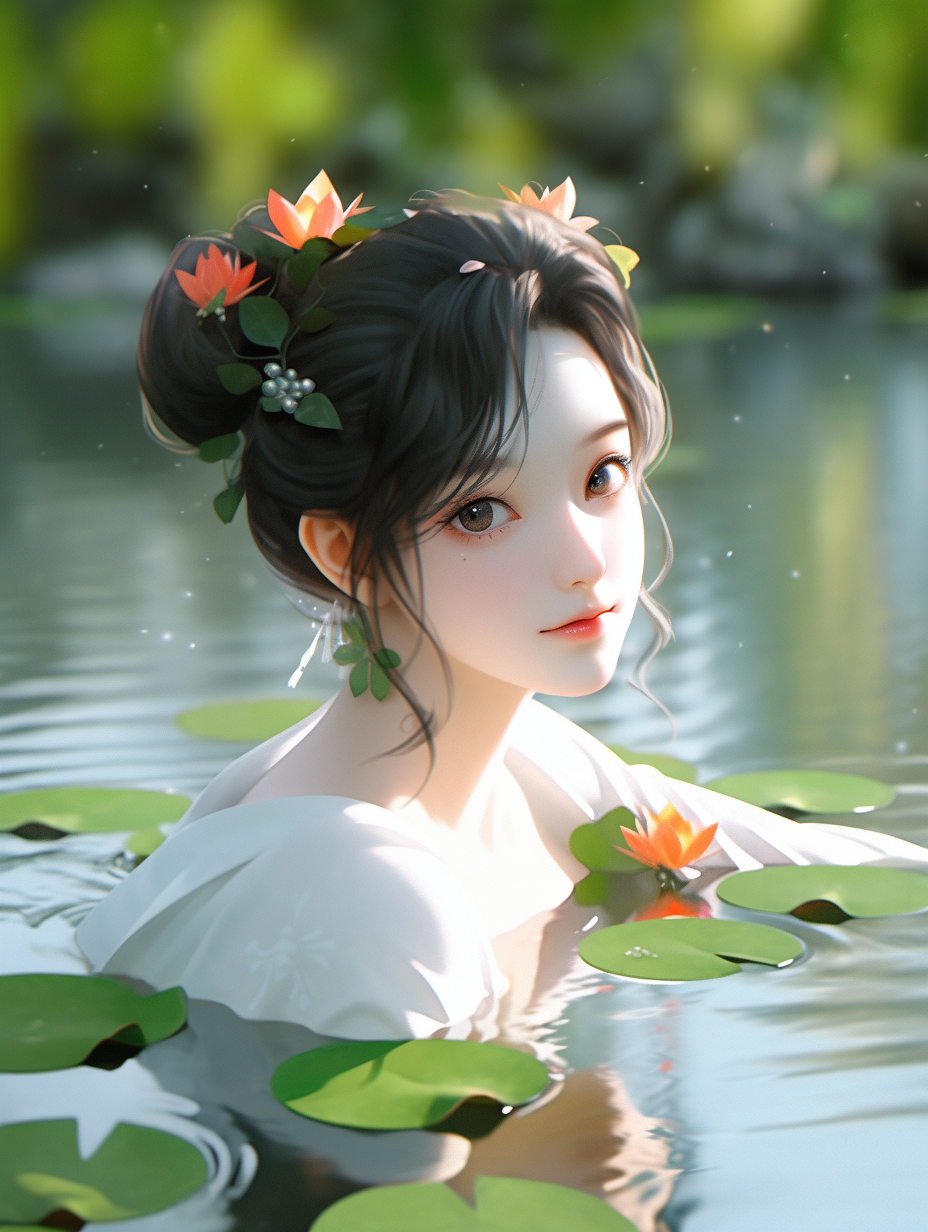 国风美人手机壁纸图片下载