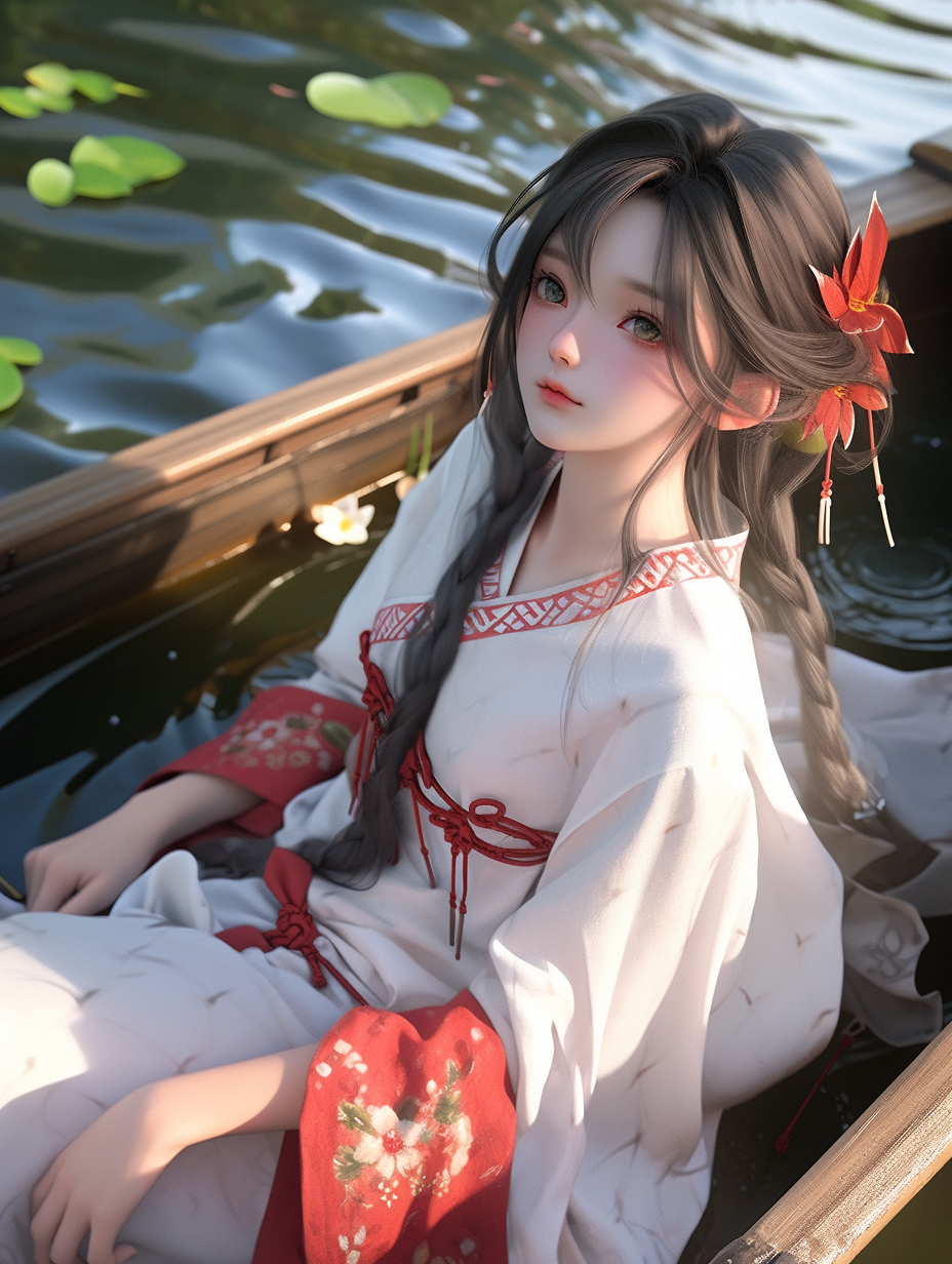 国风美人图片免费下载