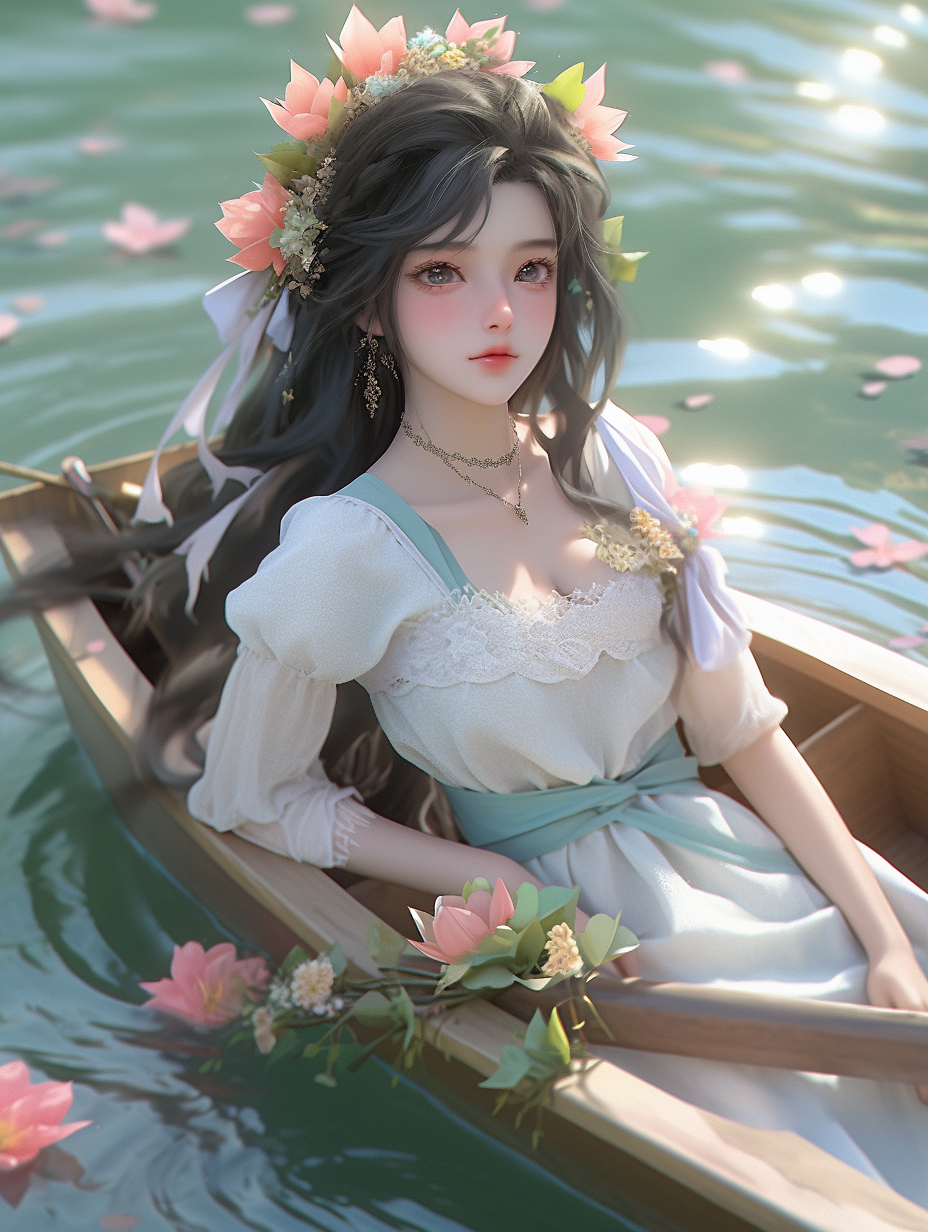 3d国风美人图片免费下载