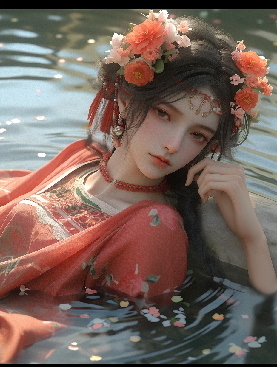 国风美人图片免费下载