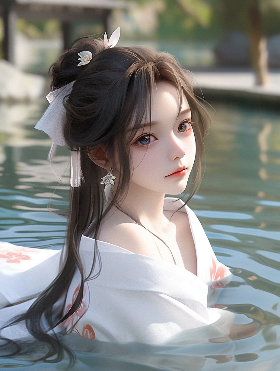 3d国风美人图片免费下载