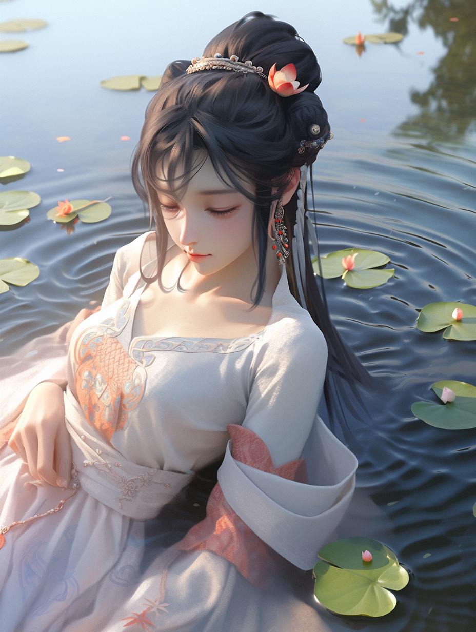 国风美人手机壁纸图片下载