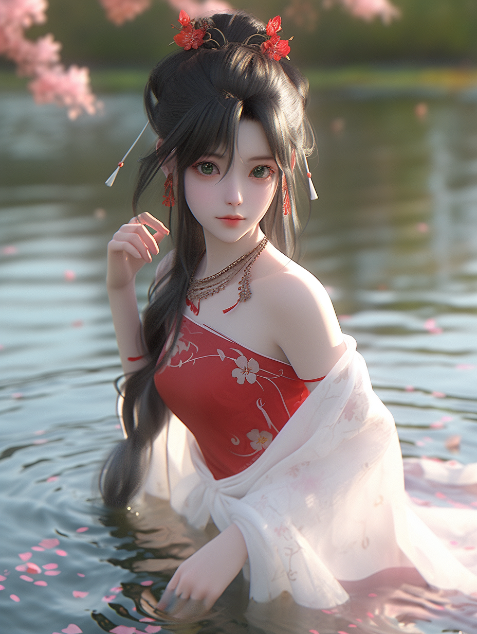 国风美人图片免费下载