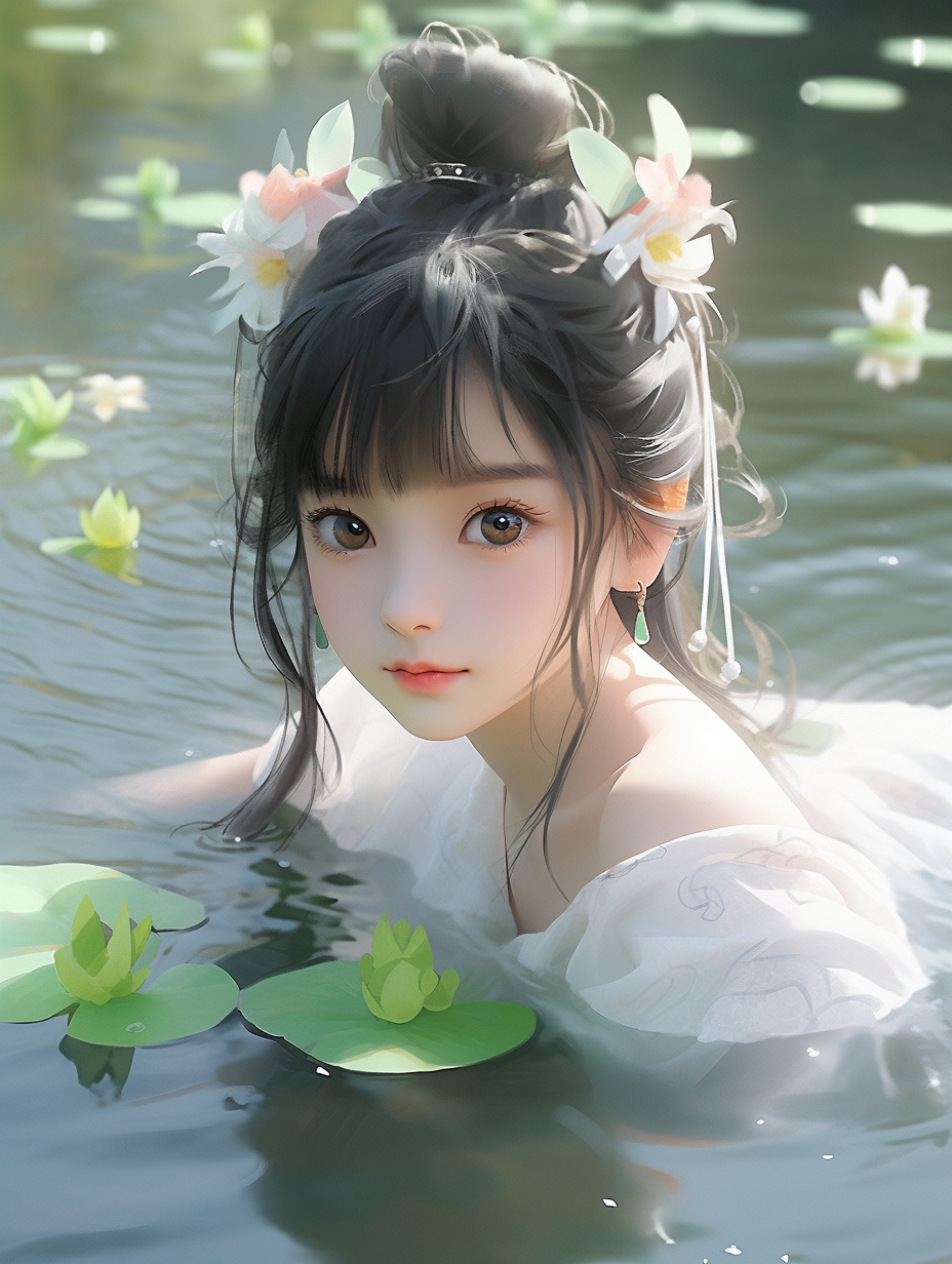 国风美人图片免费下载