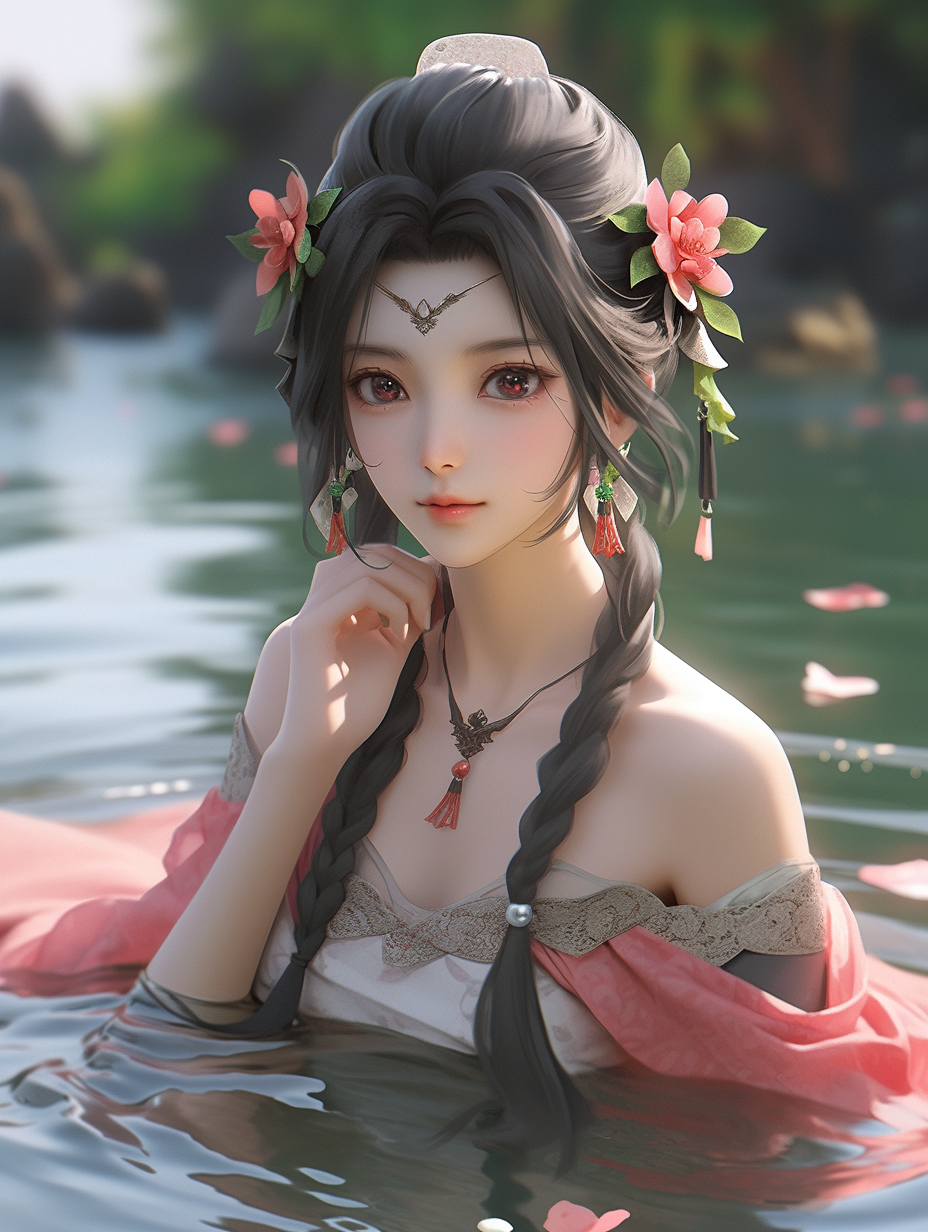 国风美人手机壁纸图片下载