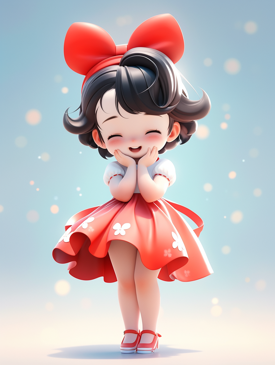 迪士尼风格小女孩手机壁纸图片下载