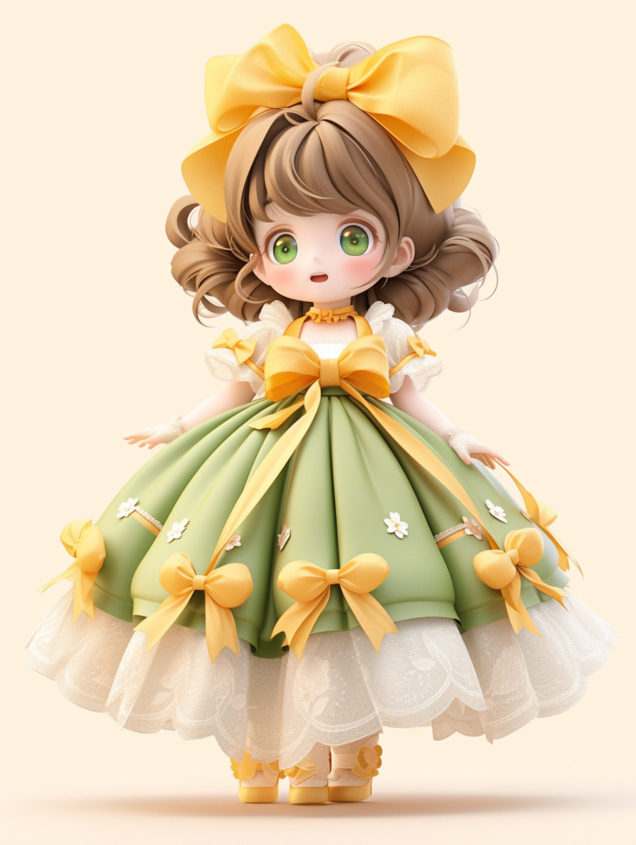 迪士尼风格小女孩图片免费下载