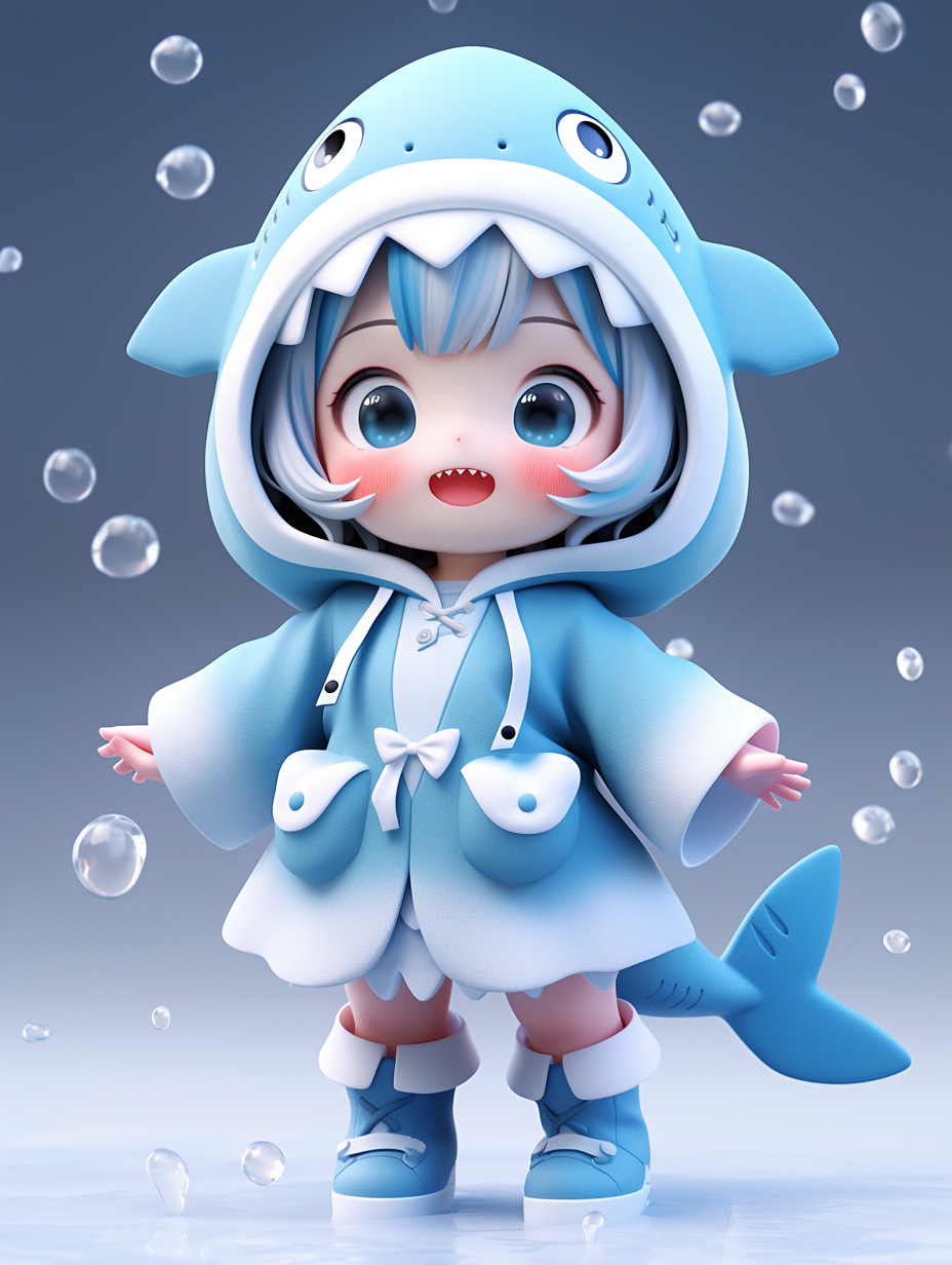 3d迪士尼风格小女孩图片免费下载