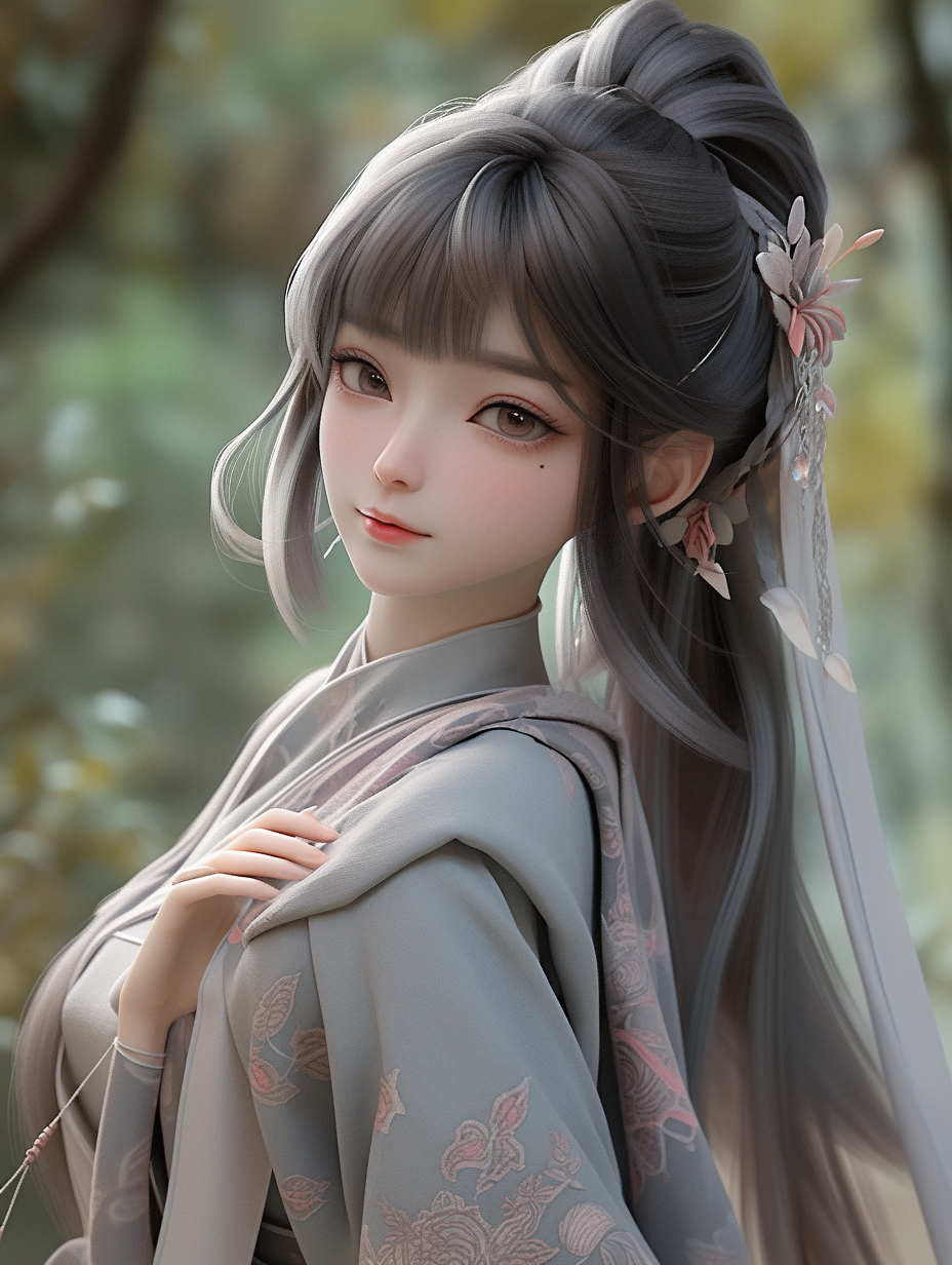 3d古风美人图片免费下载