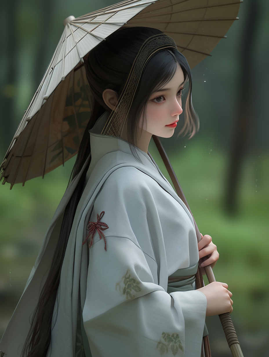 古风女孩手机壁纸图片下载