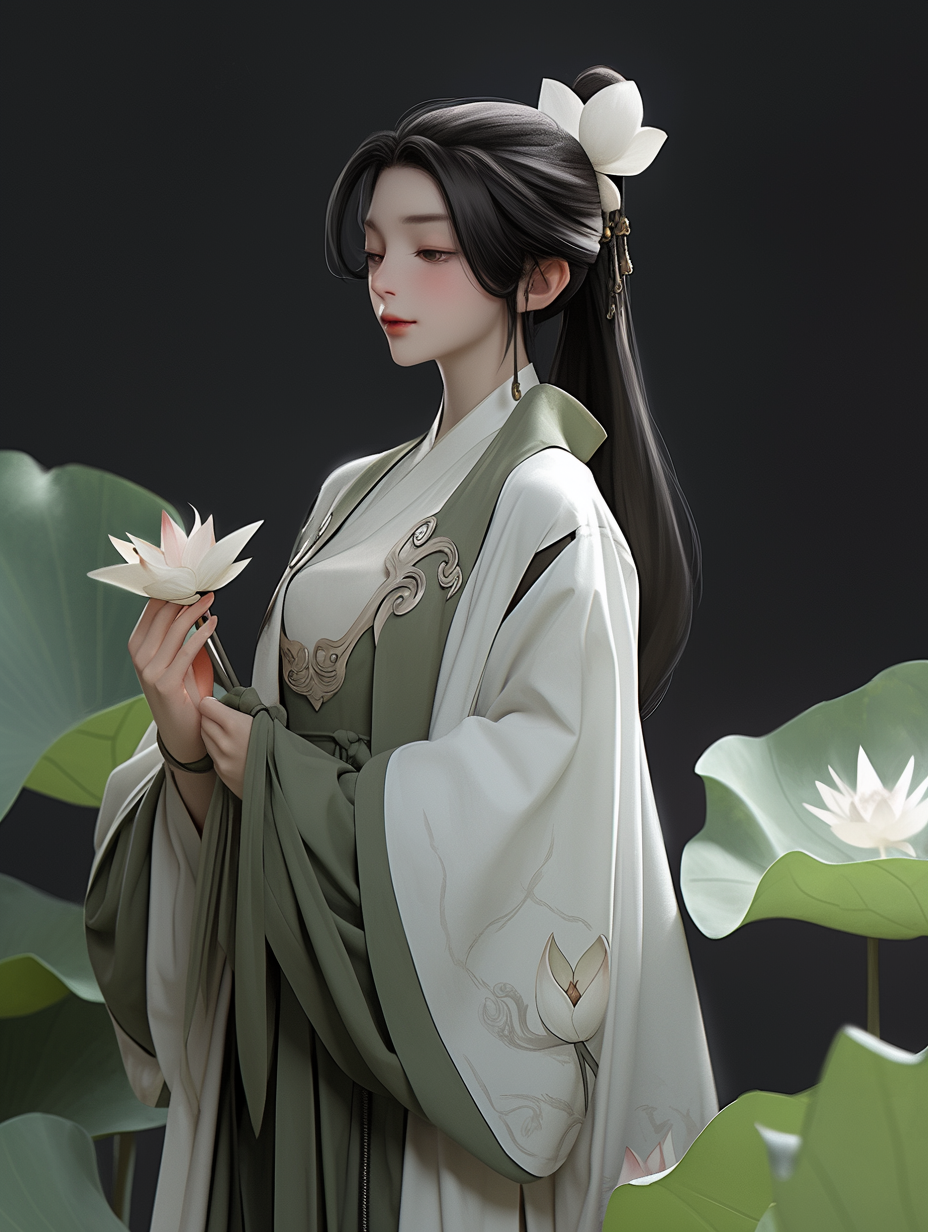 汉服女孩图片免费下载