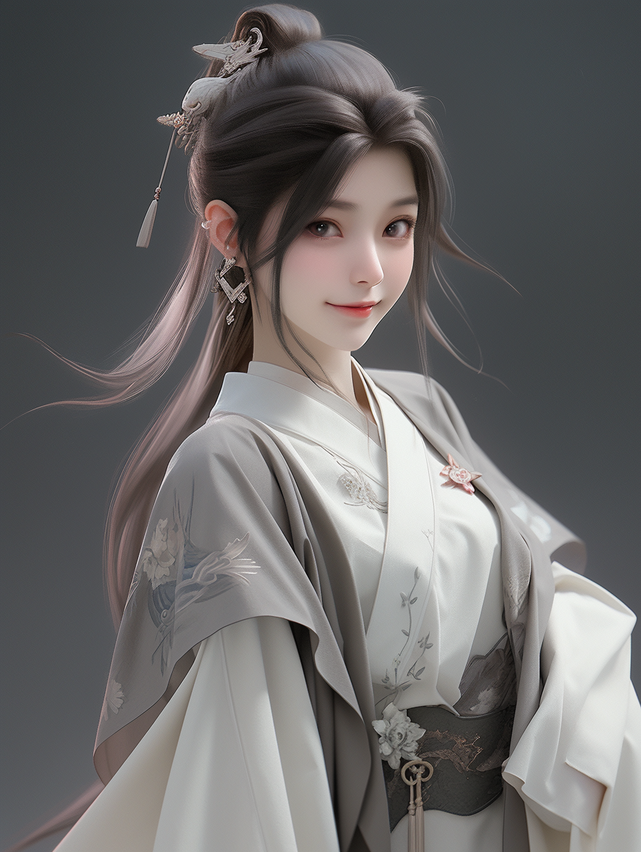 汉服女孩手机壁纸图片下载