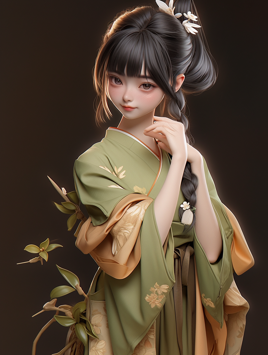 3d古风美人图片免费下载