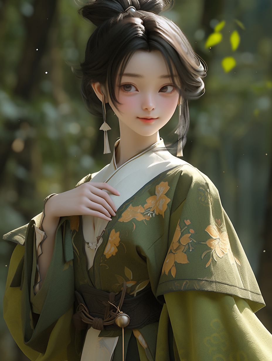 3d古风美人图片免费下载