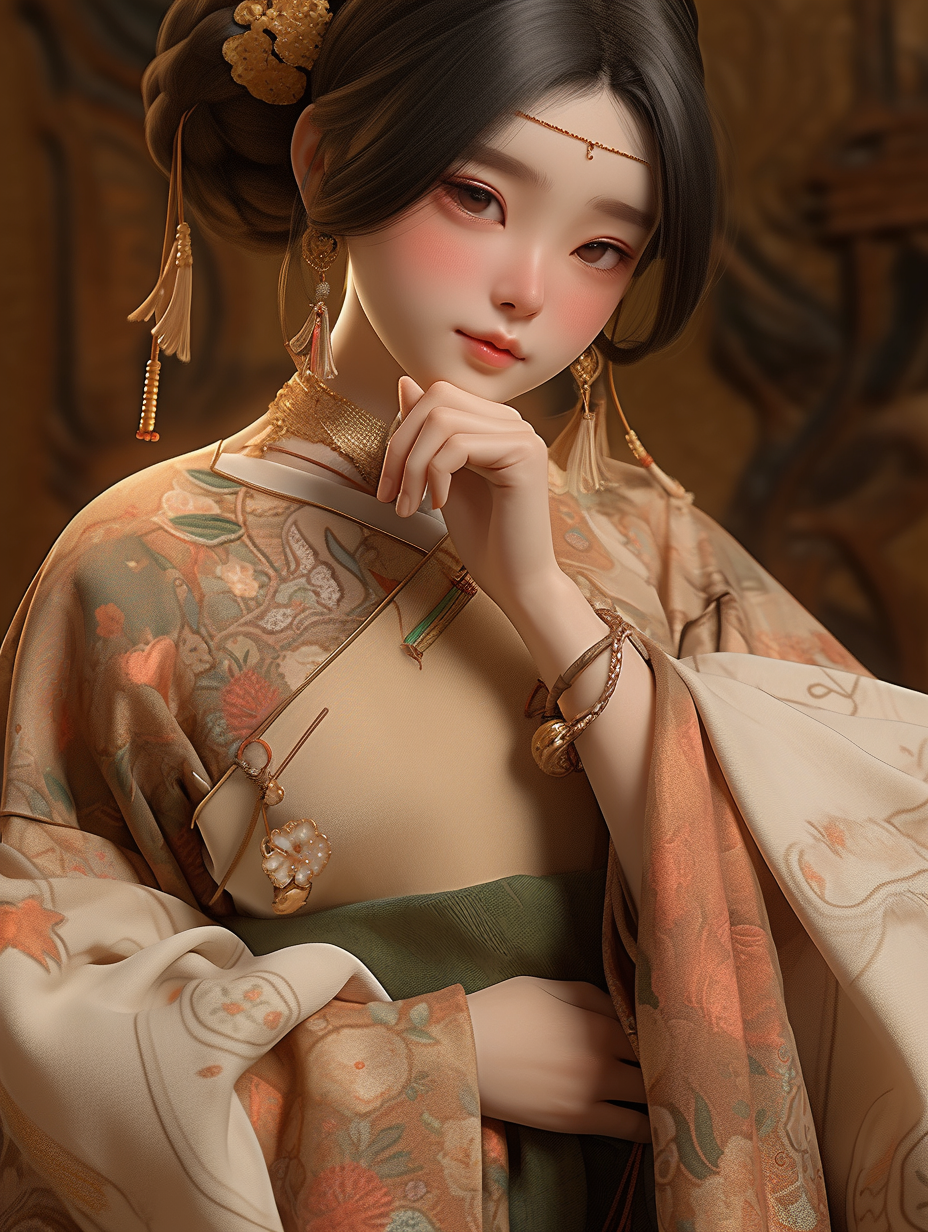 汉服女孩图片免费下载