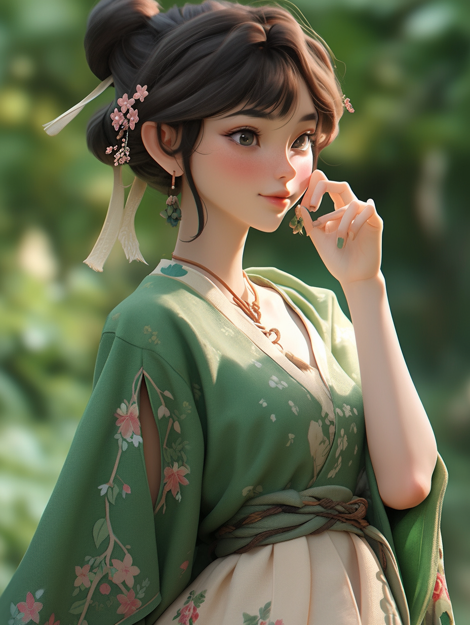 汉服女孩图片免费下载