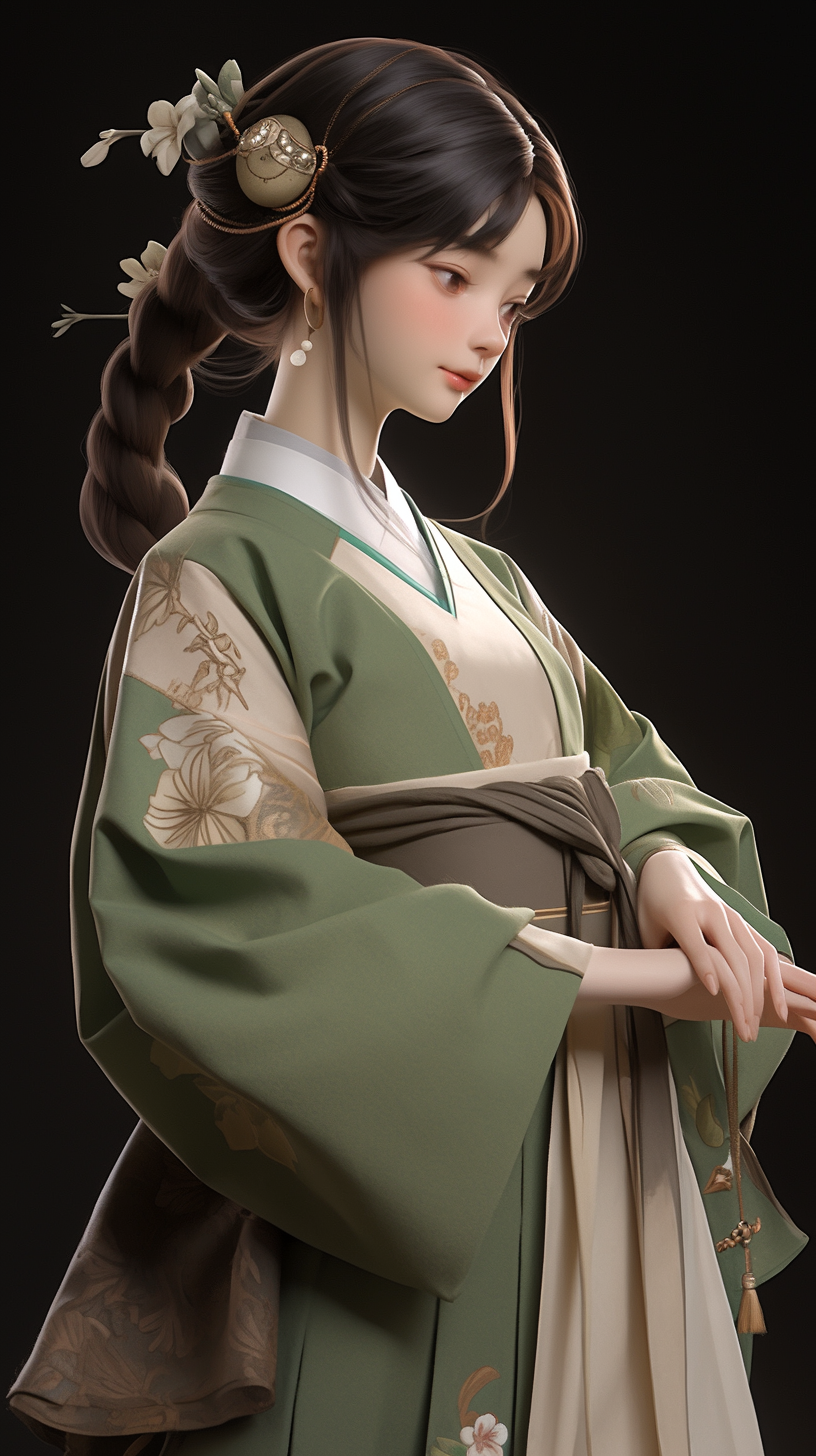 3d古风美人图片免费下载