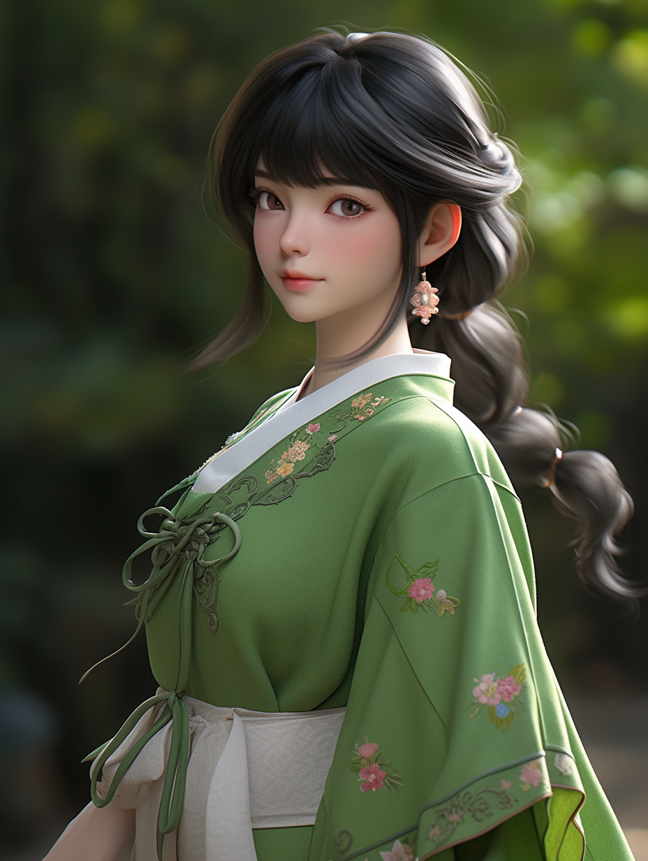 3d古风美人图片免费下载