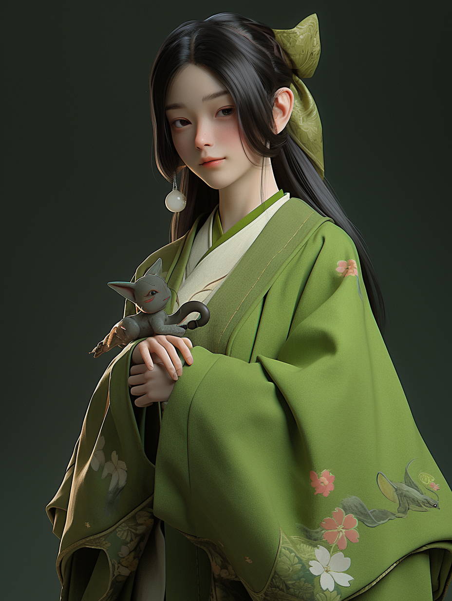 汉服女孩图片免费下载