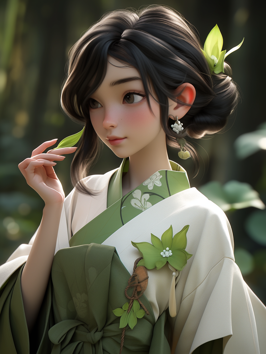 汉服女孩手机壁纸图片下载