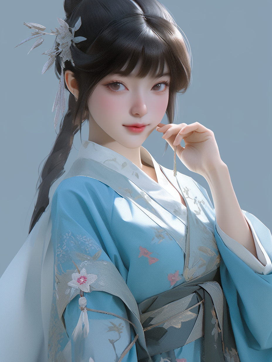 3d古风美人图片免费下载