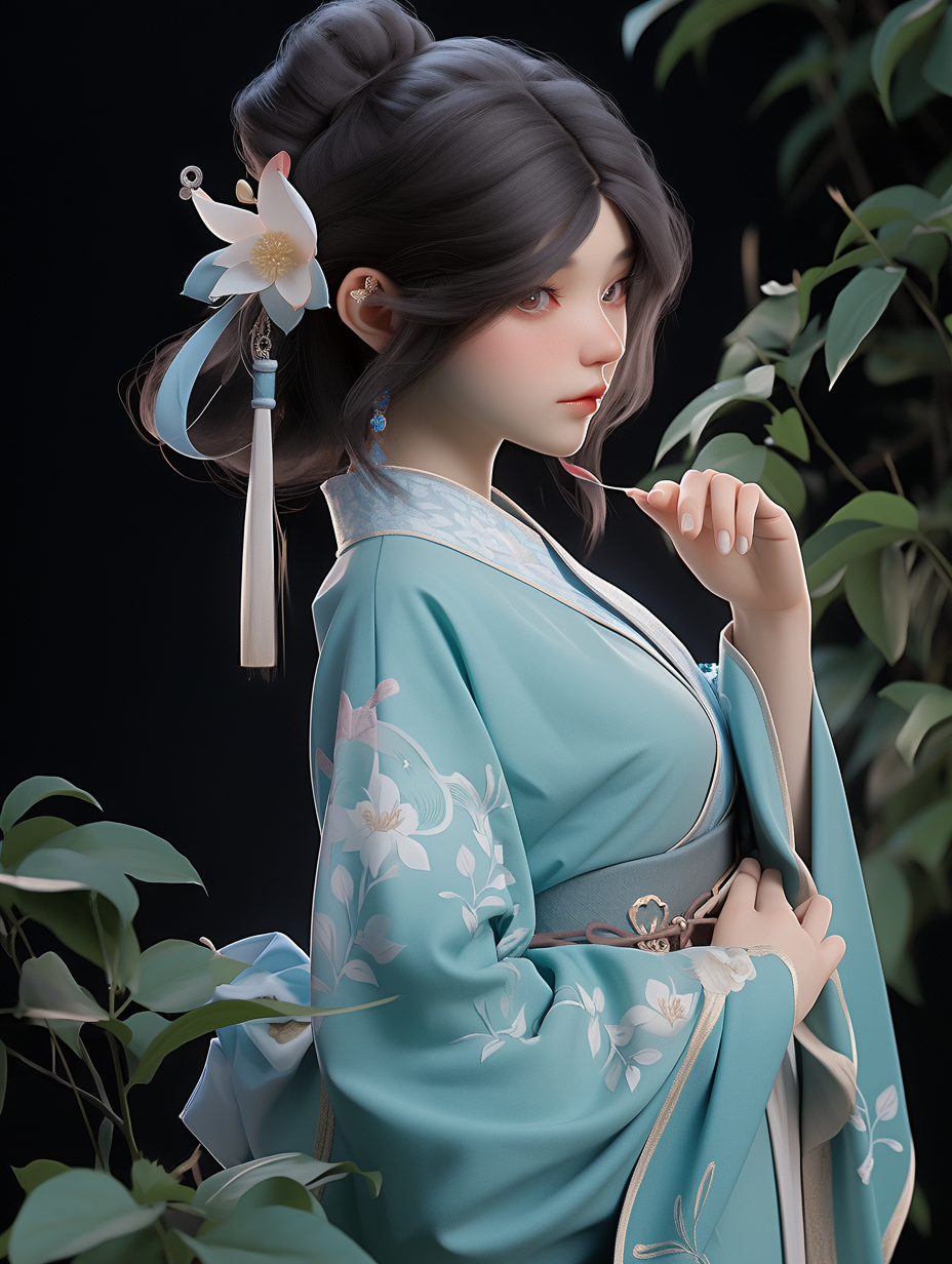 古风女孩手机壁纸图片下载