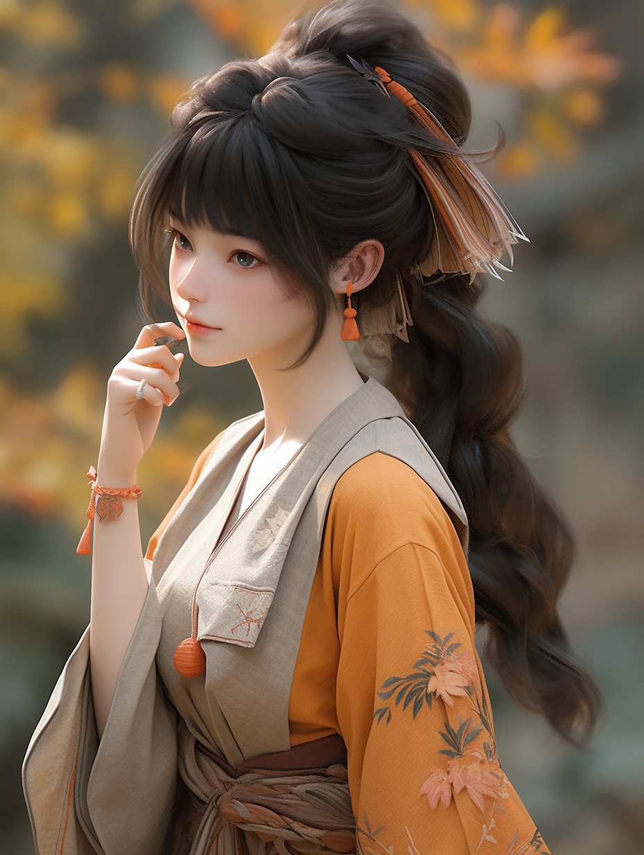 古风女孩手机壁纸图片下载