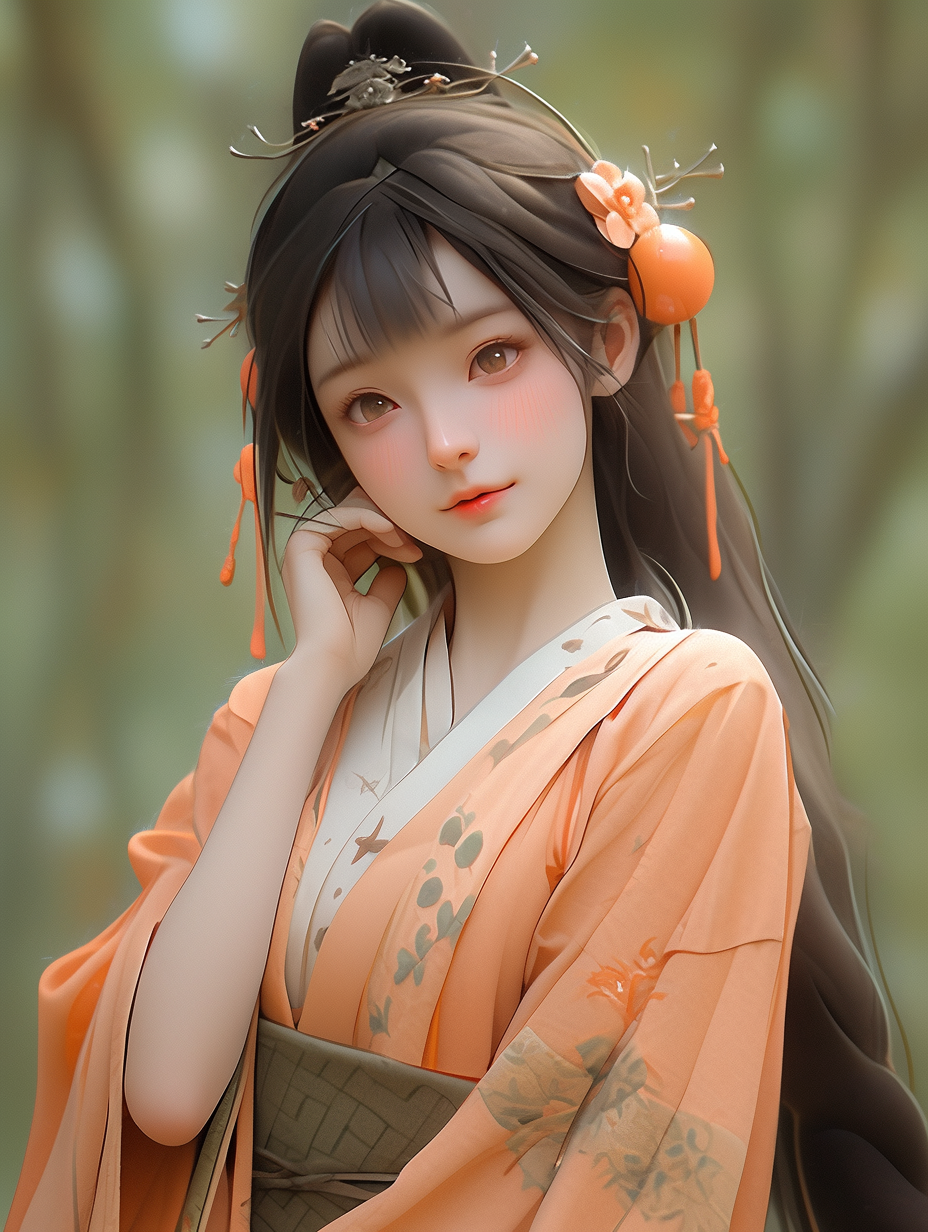 汉服女孩图片免费下载