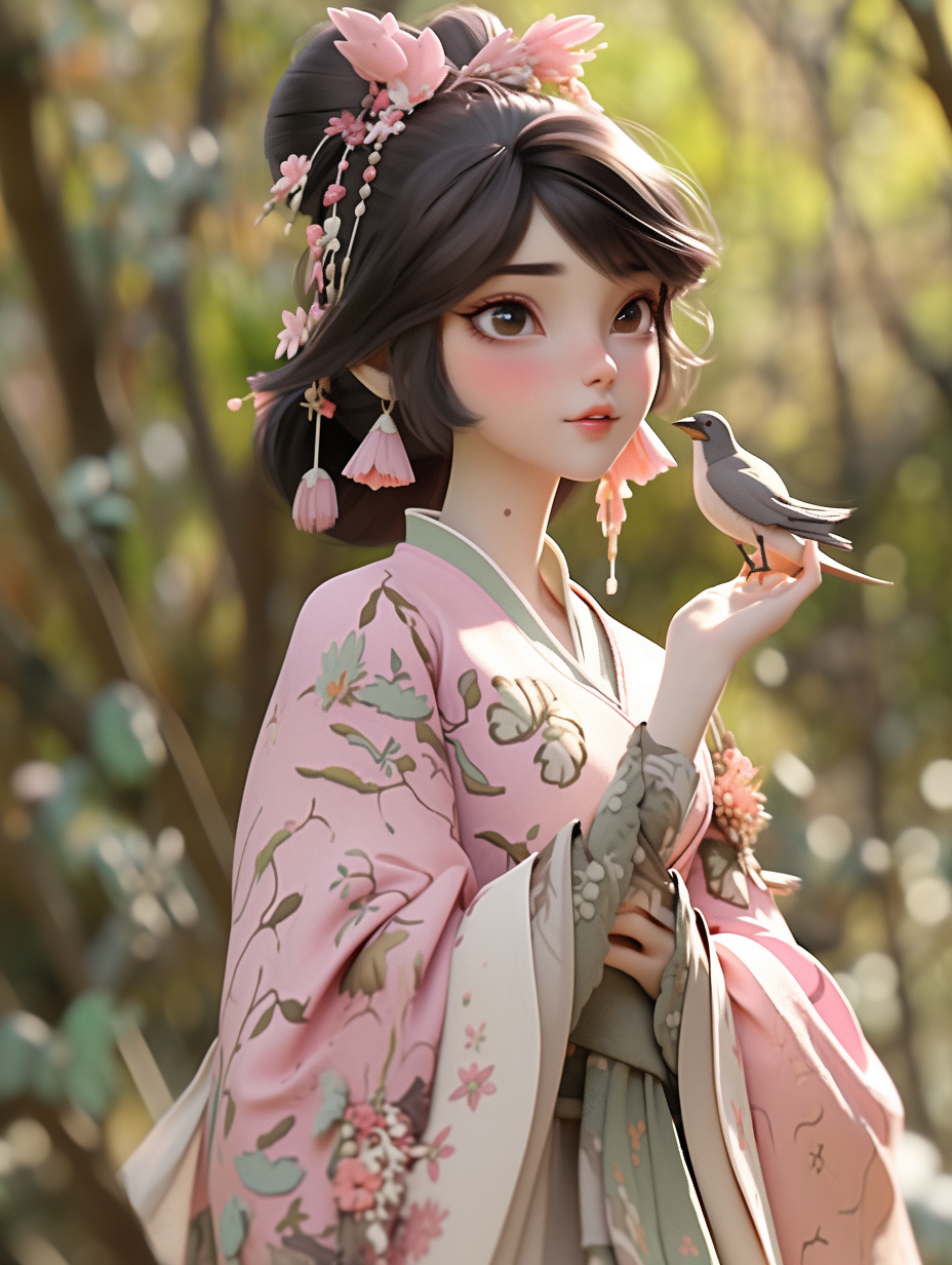 古风女孩手机壁纸图片下载