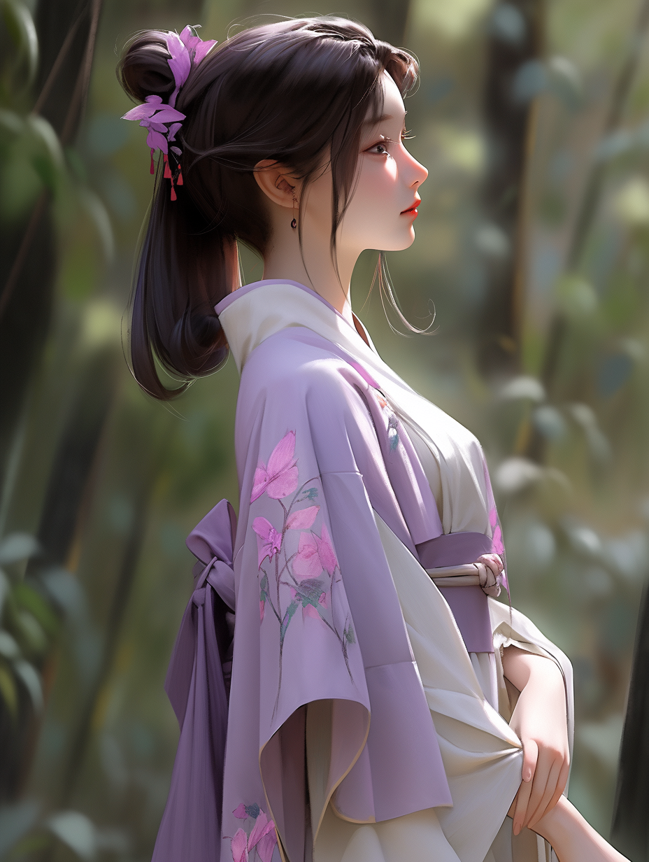 汉服女孩图片免费下载