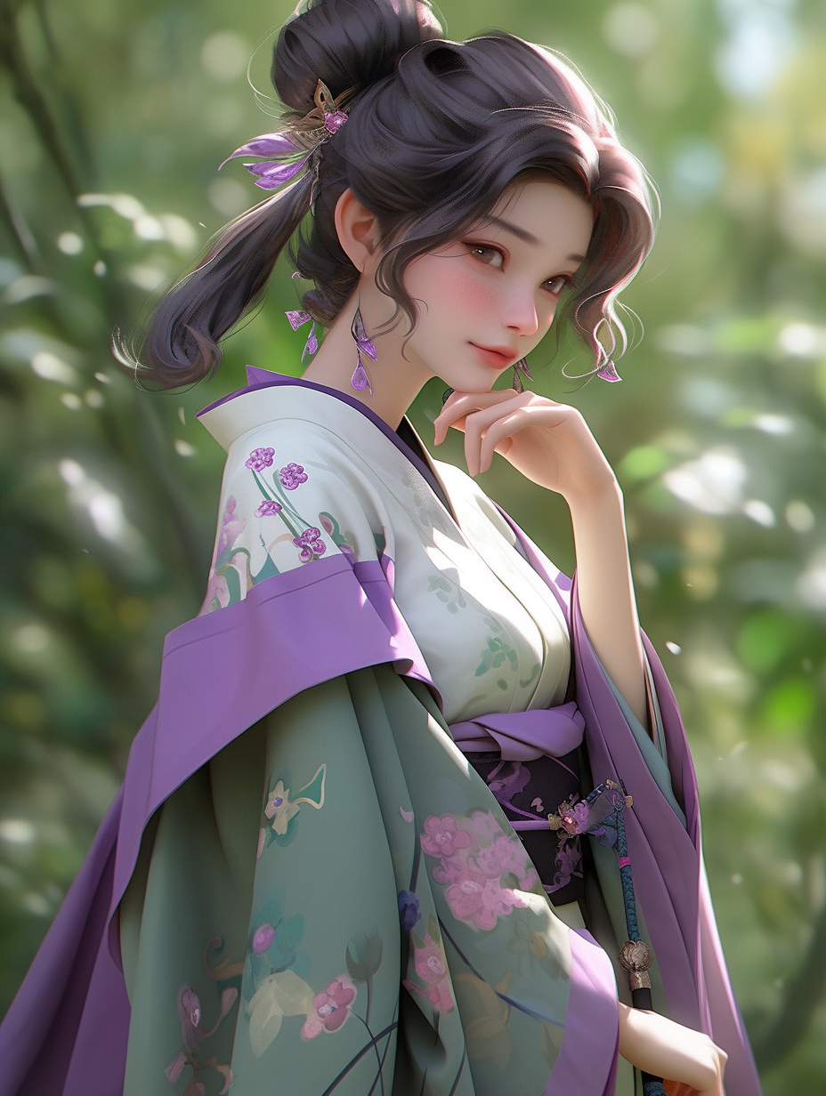 3d古风美人图片免费下载