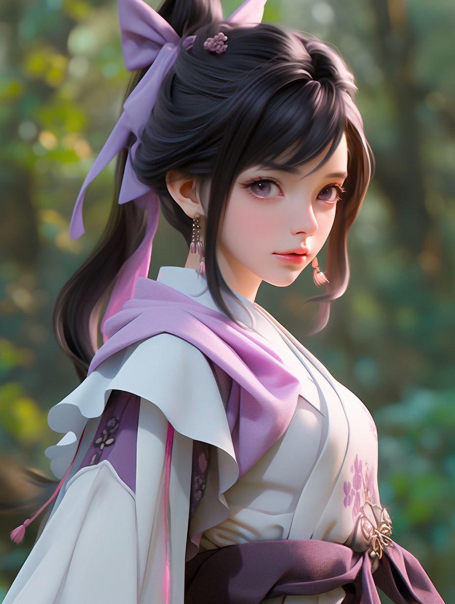 汉服女孩图片免费下载