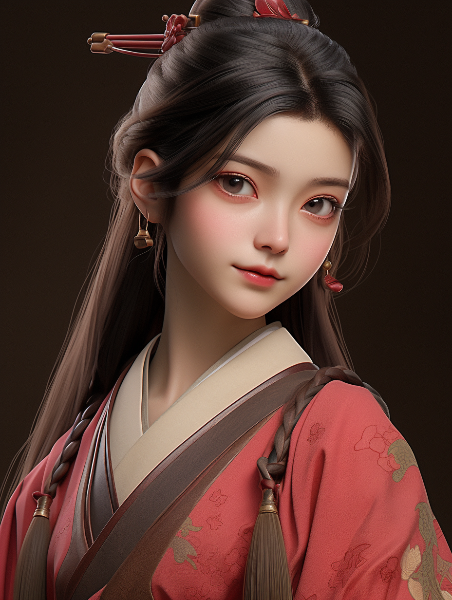 3d古风美人图片免费下载