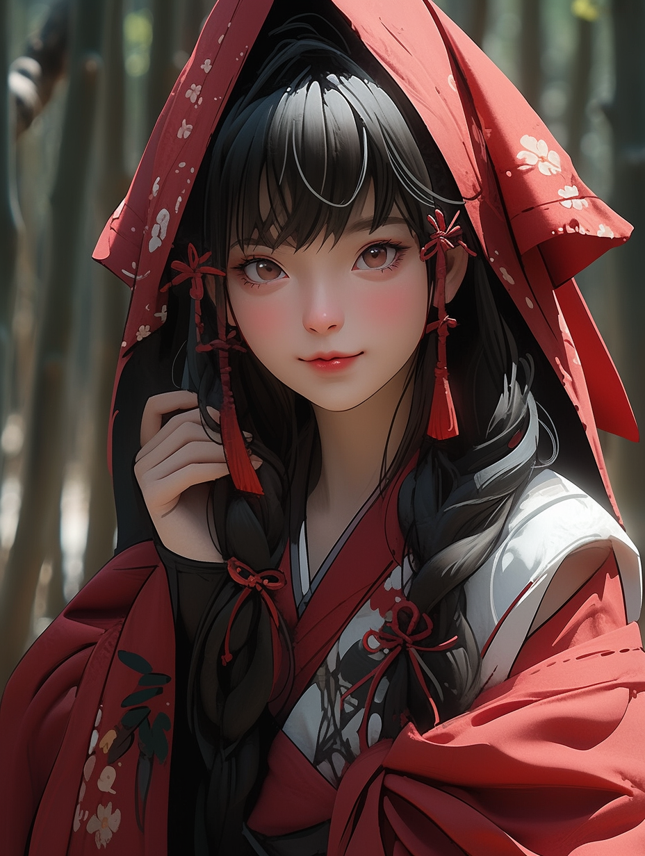 汉服女孩手机壁纸图片下载