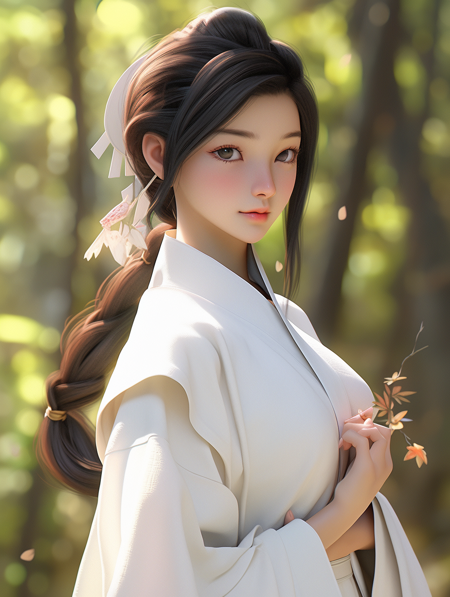 汉服女孩图片免费下载