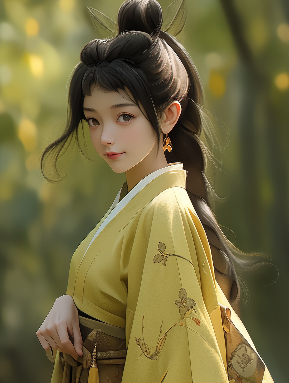 汉服女孩手机壁纸图片下载