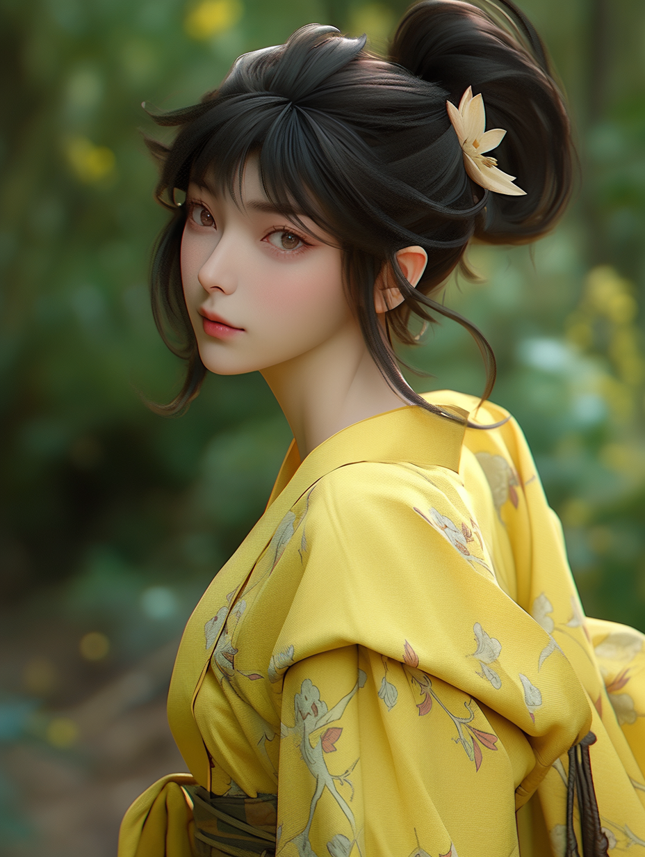 AI生成汉服女孩图片免费下载