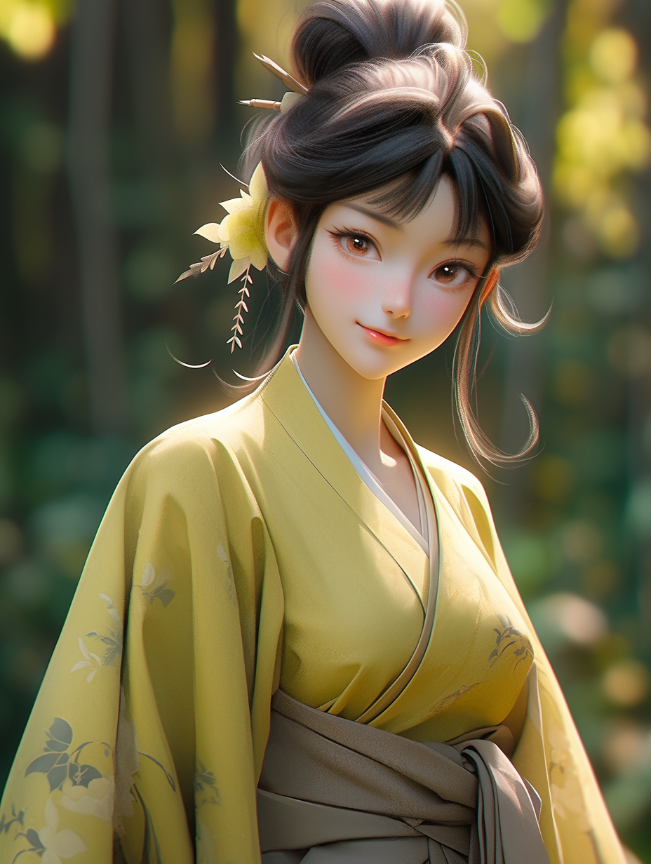 汉服女孩图片免费下载