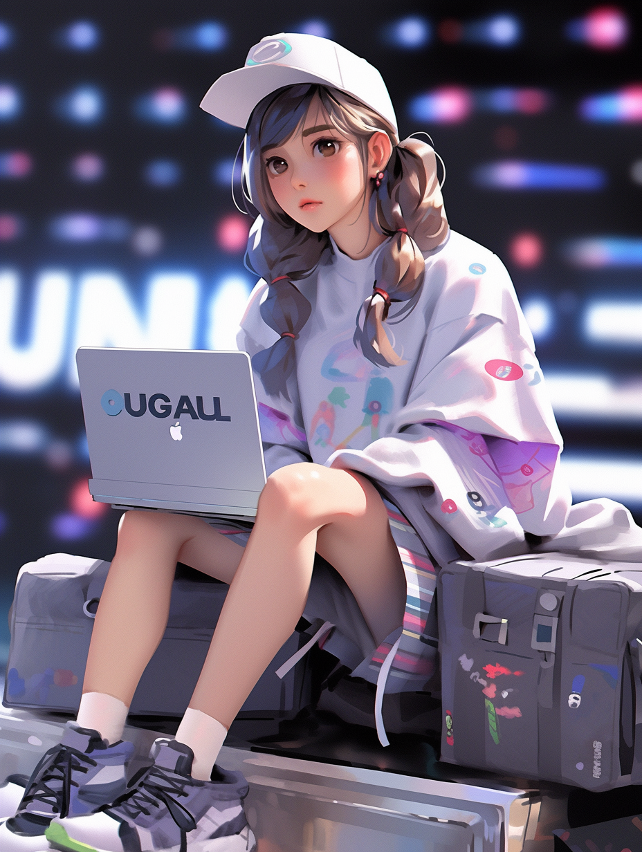 AI绘画3D时尚的穿着图片免费下载