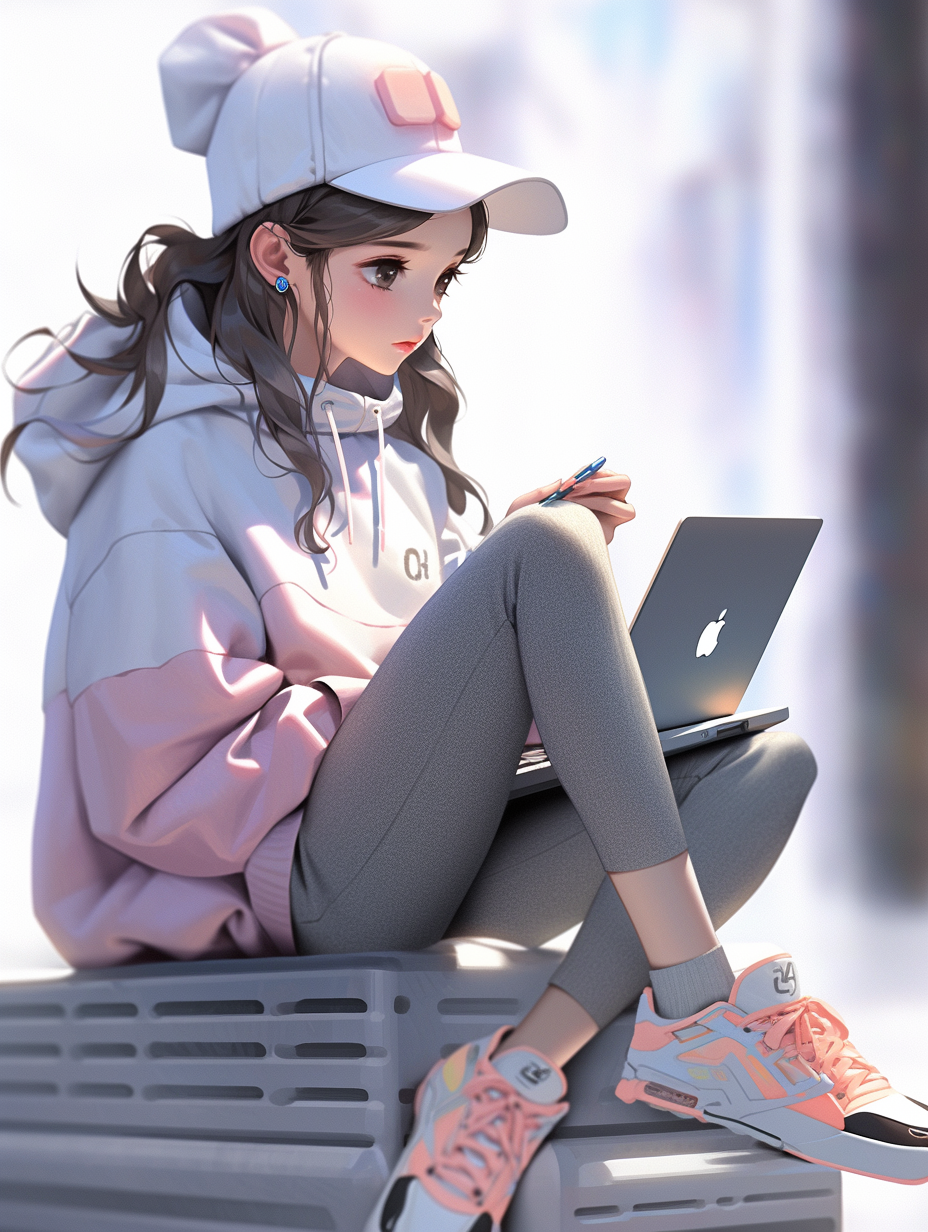 3d时尚穿着人物图片免费下载