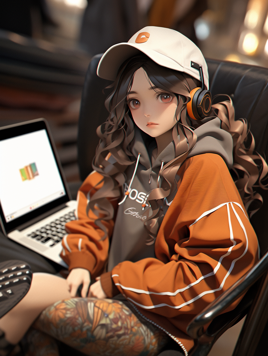 AI绘画3d美女照片免费下载