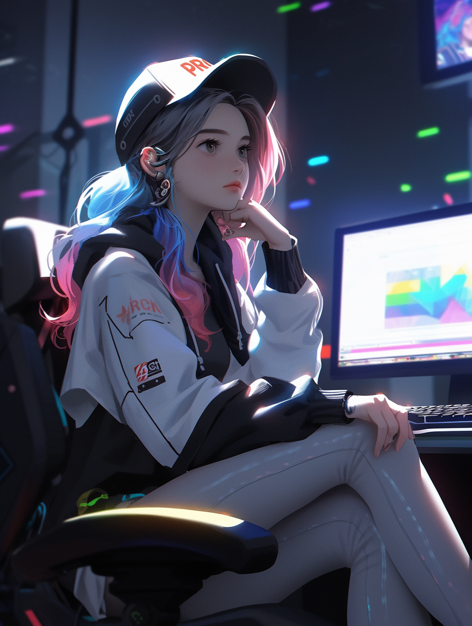 AI绘画3d美女照片免费下载