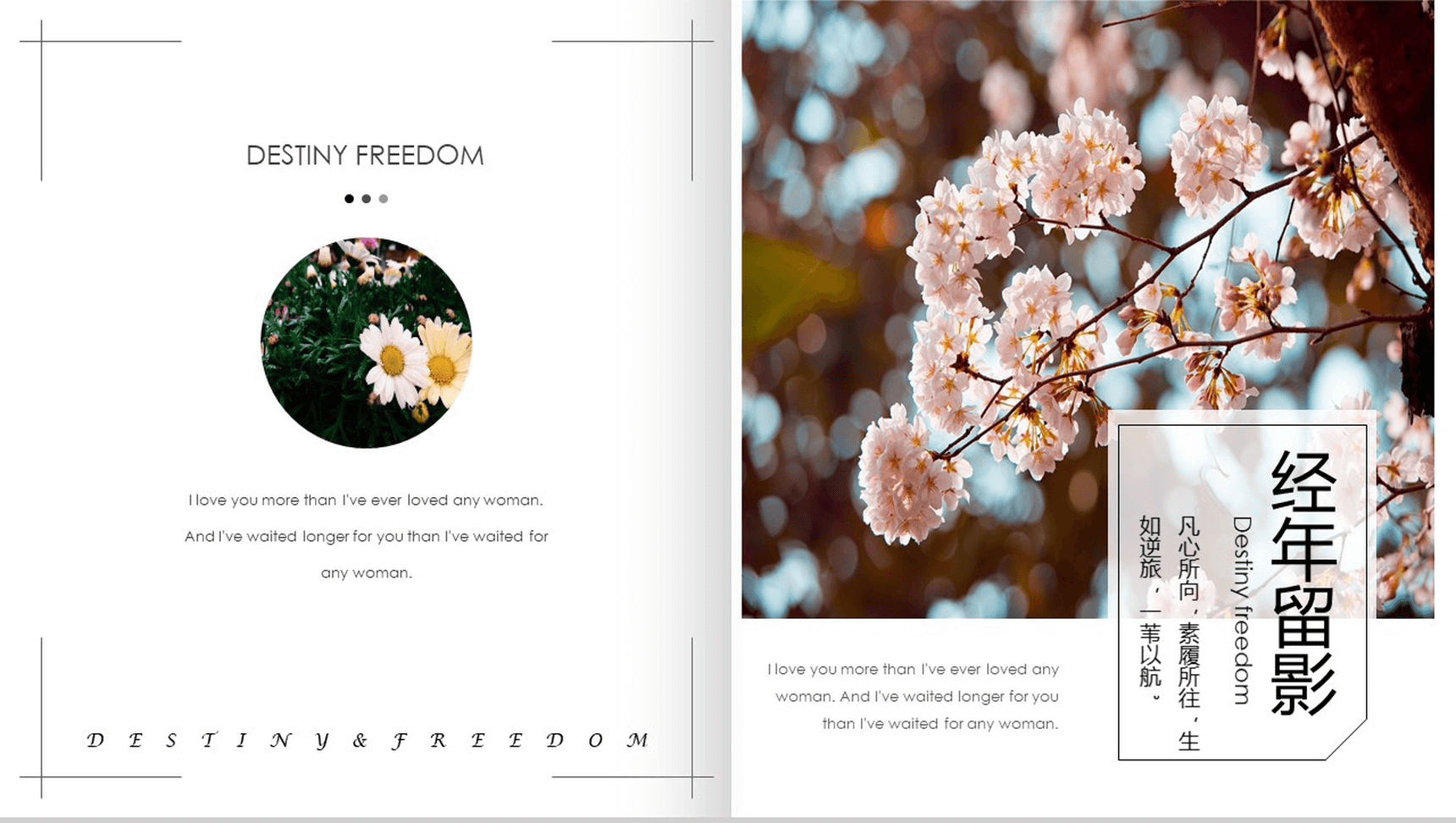 简约旅游旅行观光出行相册纪念PPT模板