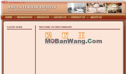 欧美论坛网页模板