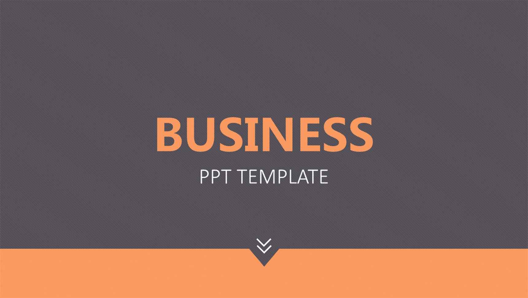 橙黑色商务通用ppt模板