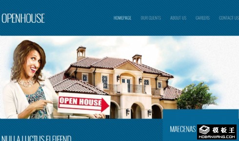 房产开放日预约网页模板