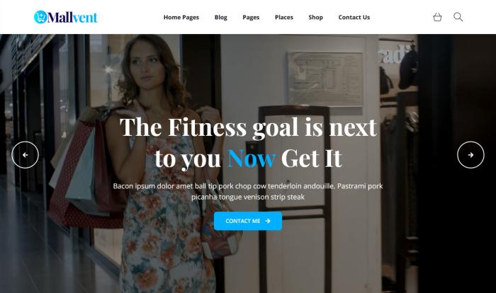 全方位在线购物专营店网站模板