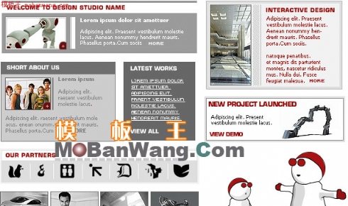 三维视设计_FLASH模板